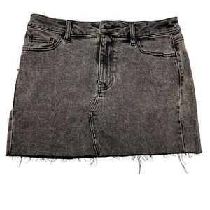 Cello black denim skirt